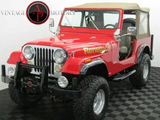 1978 Jeep CJ FUEL INJECTED 5 SPD AC!!