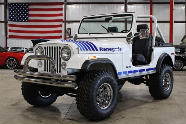 1978 Jeep Renegade CHROME AND BLUE