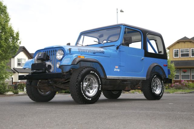 1978 Jeep Wrangler CJ-7 Renegade Lev