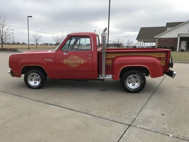 1978 Dodge Other Pickups RED