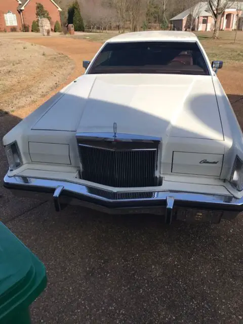 1978 Lincoln Continental White