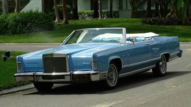 1978 Lincoln Town Car TOWN COUPE CONVERTIBLE