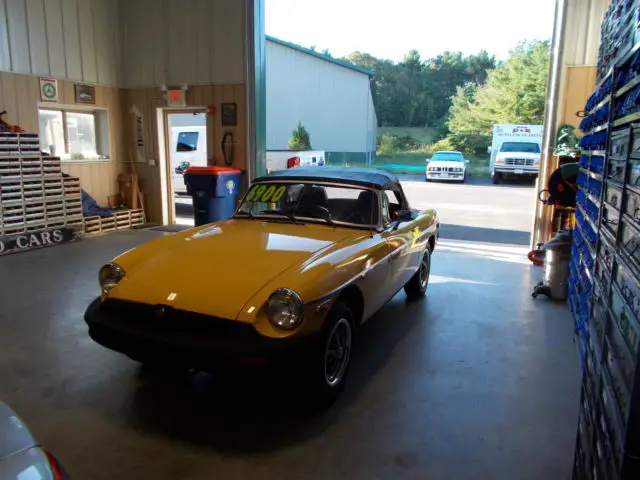 1978 MG MGB Convertible 1.8L 4 Speed VERY CLEAN