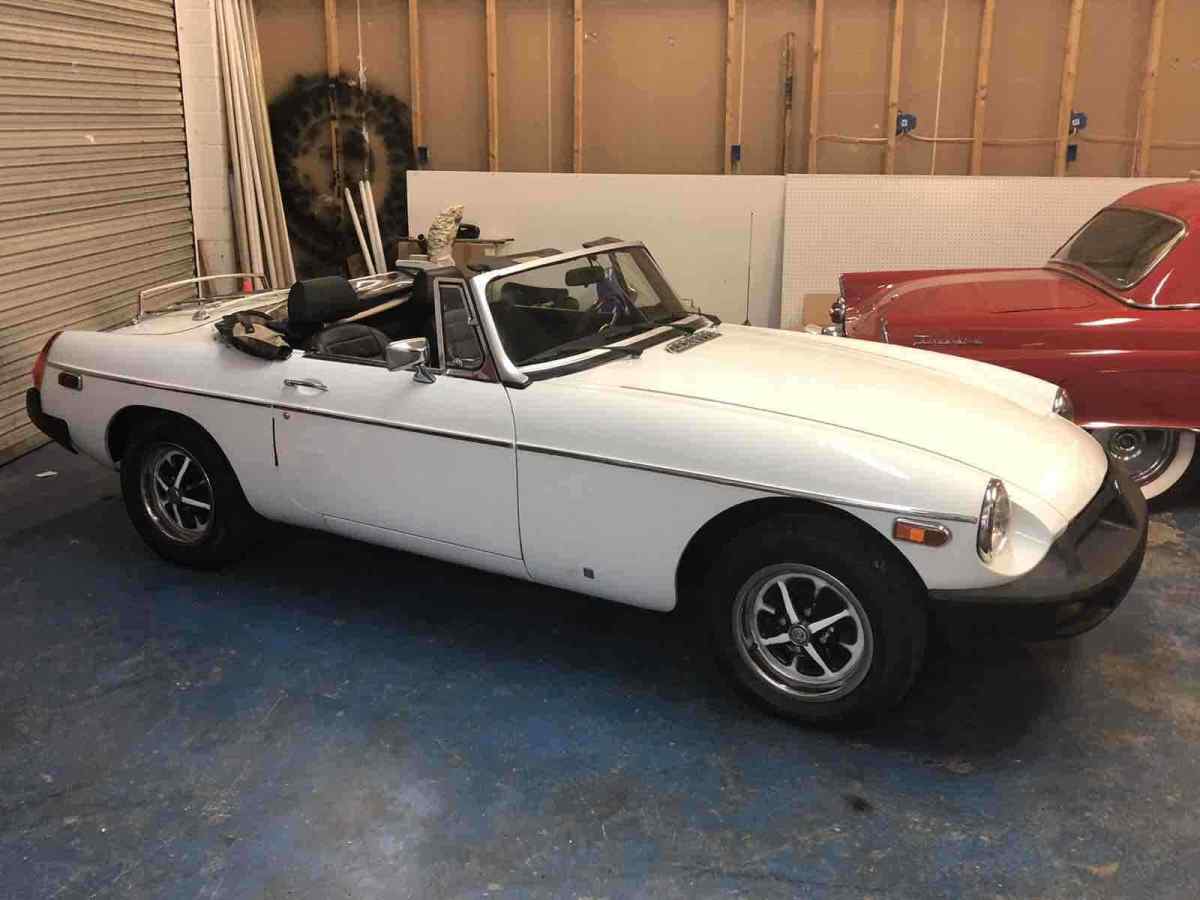 1978 MG MGB Black Vinyl