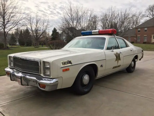 1978 Plymouth Fury Dukes of Hazzard Roscoe Sheriffs Car