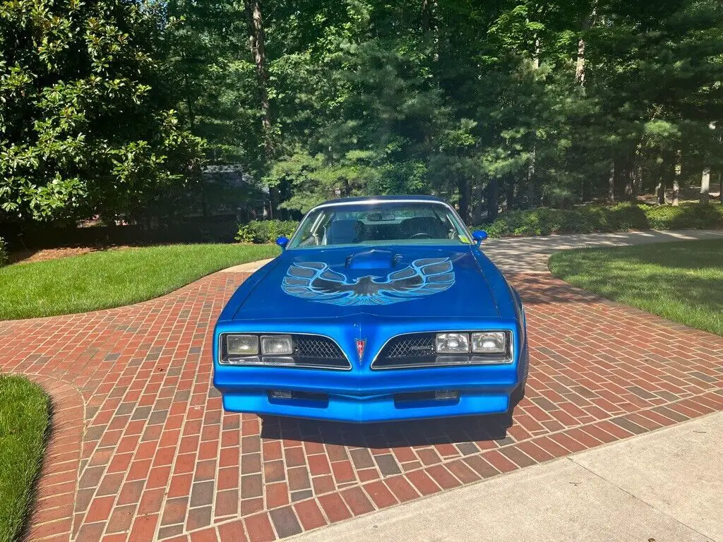 1978 Pontiac Firebird Trans Am 400 C.I. WS4, Martinique Blue 49,855 ...