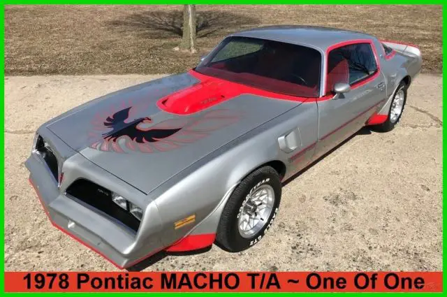 1978 Pontiac Firebird Trans Am MACHO TA Ultra Rare Trans Am History ONE ...