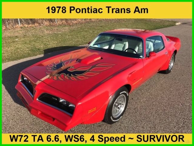 1978 Pontiac Trans Am Firebird Trans Am
