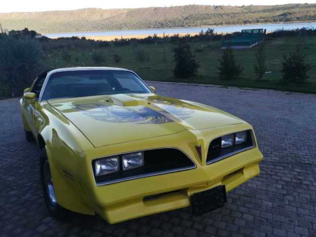 1978 Pontiac Trans Am Black leather