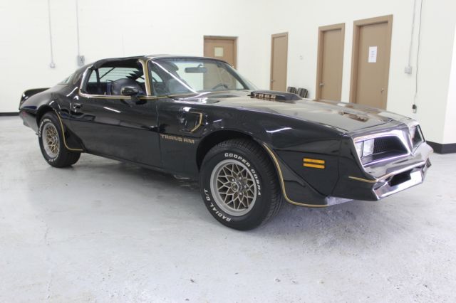 1978 Pontiac Trans Am T/A WS6 Tilt Column Wheels Vinyl PHS Documented