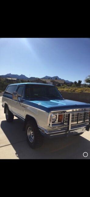 1978 Dodge Ramcharger SE