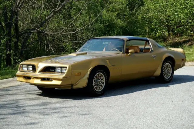 1978 Pontiac Trans Am Y88 Gold SE