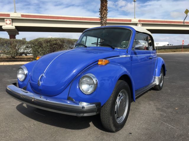 1978 Volkswagen Beetle - Classic Convertible Original Unrestored 17,761 miles