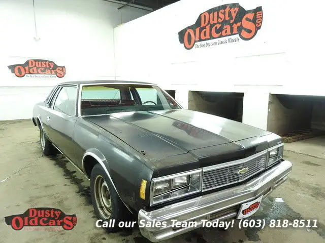 1979 Chevrolet Impala Runs Drives Body Int Good 305V8 3spd