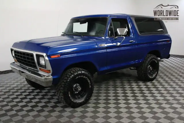 1979 Ford Bronco CONVERTIBLE BIG BLOCK RARE 2ND GENERATION