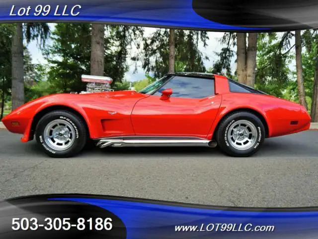 1979 Chevrolet Corvette Blown 6-71 Supercharger T-Tops Nitrous Side Pipes