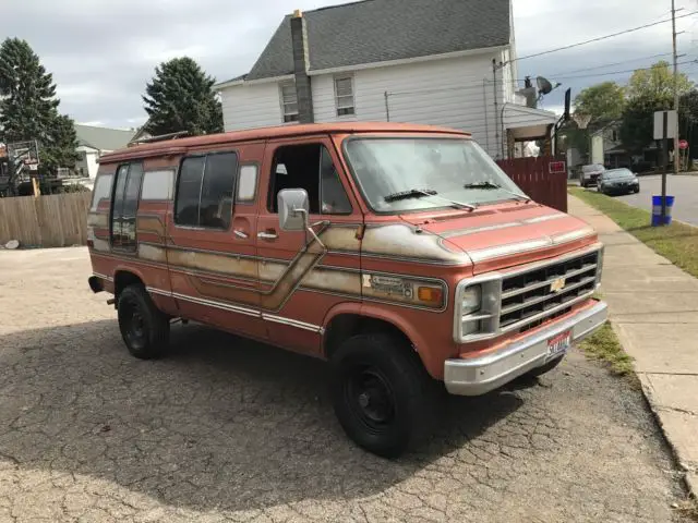 Chevrolet van g30 автодом