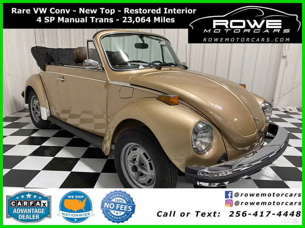 1979 Volkswagen Super Beetle Convertible