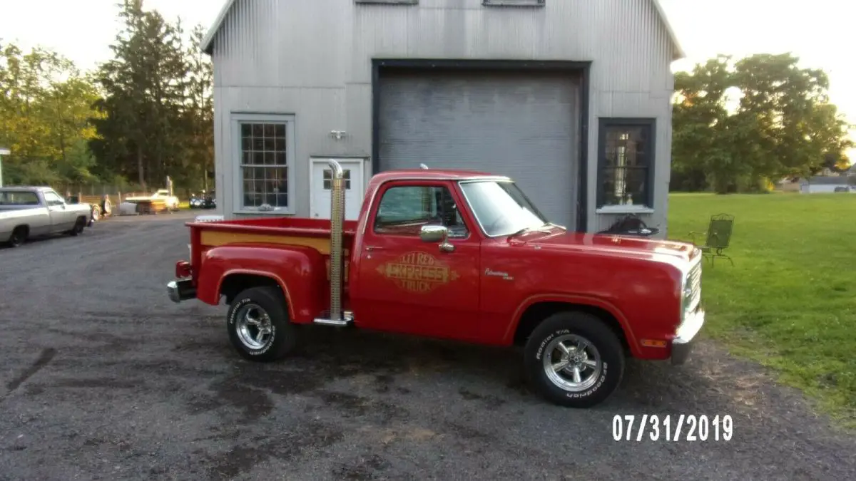 1979 Dodge Other Pickups Lil' Red Express Adventurer 150