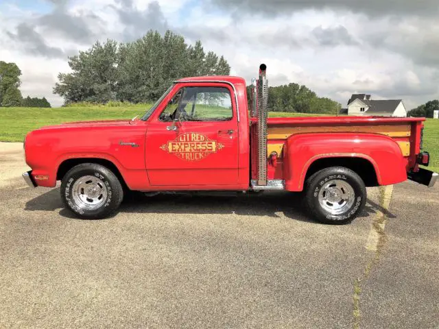 1979 Dodge Other Pickups Lil Red Express