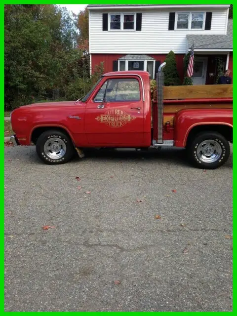 1979 Dodge Other Pickups Lil' Red Express Adventurer 150