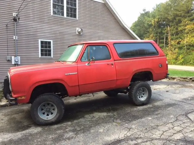 1979 Dodge Ramcharger