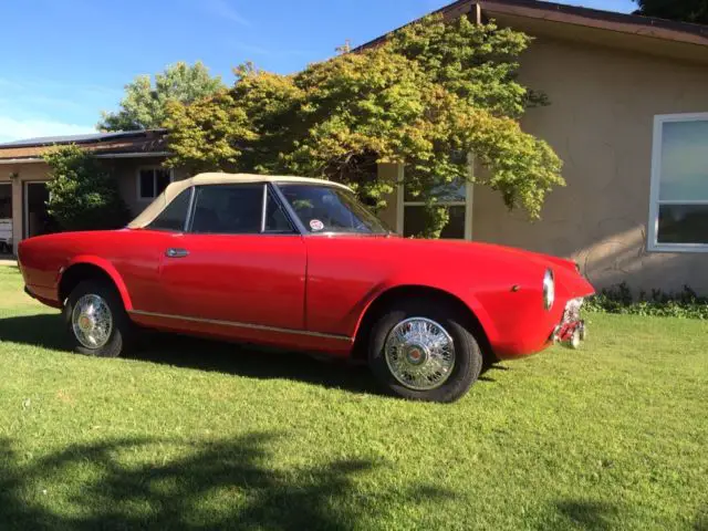 1979 Fiat 124 Spider LEATHER