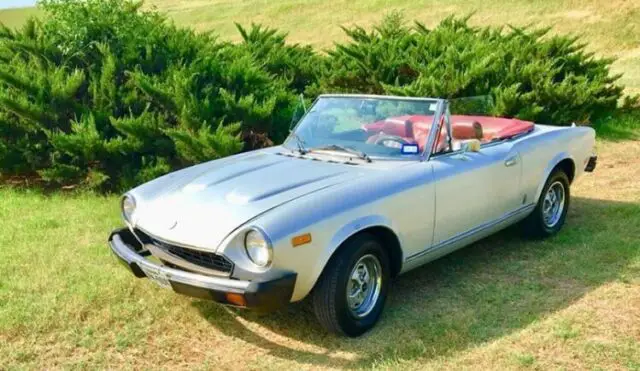 1979 Fiat 124 Spider pininfarina