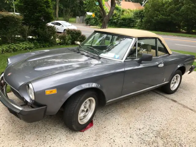 1979 Fiat 124 Spider pininfarina