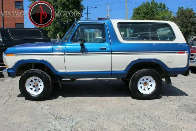 1979 Ford Bronco CUSTOM 4X4 V8!