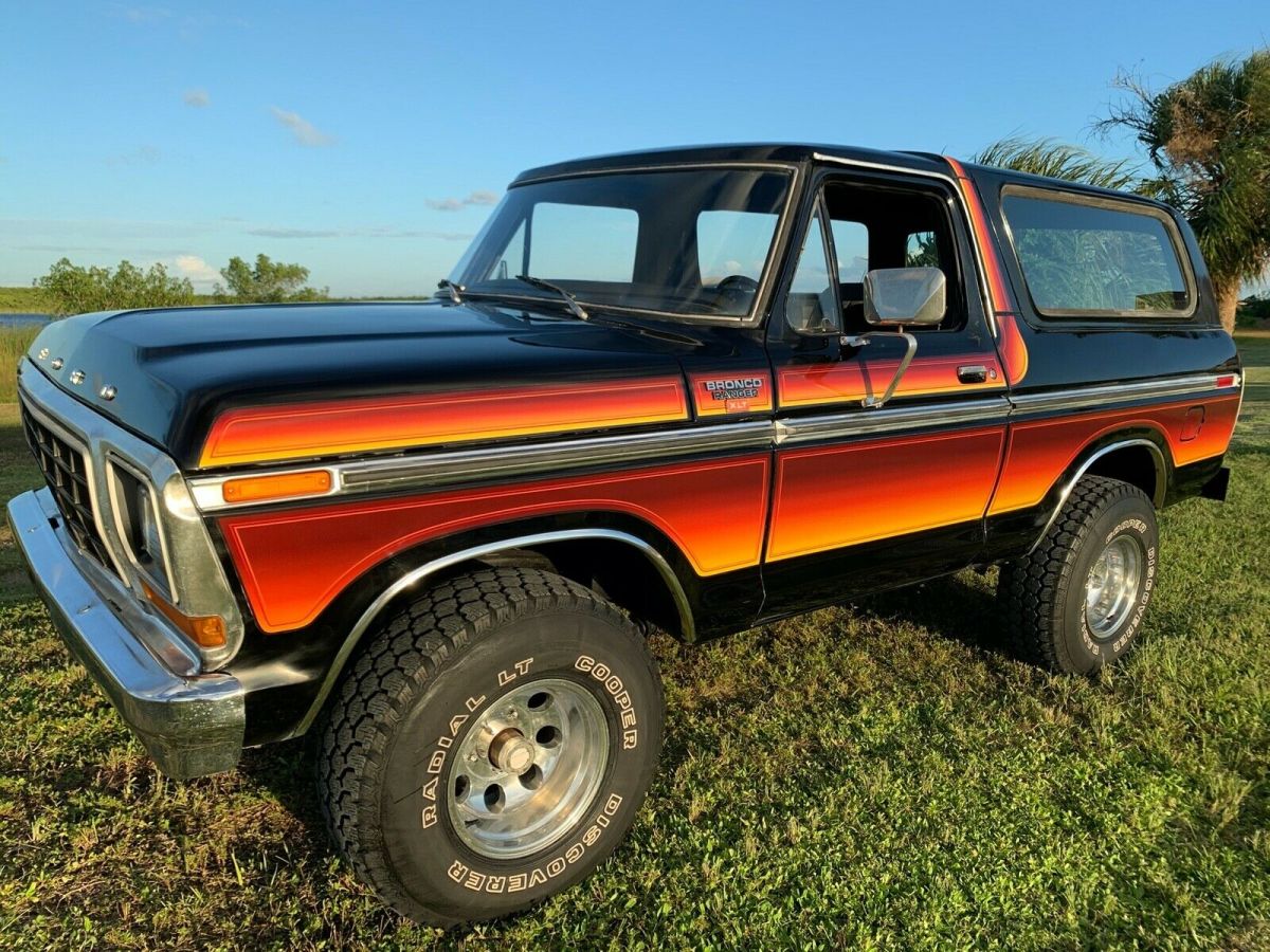 1979 Ford Bronco XLT FREE WHEELING 4x4 Rust Free