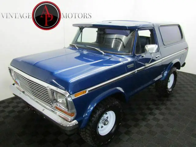 1979 Ford Bronco REMOVABLE TOP V8 4X4