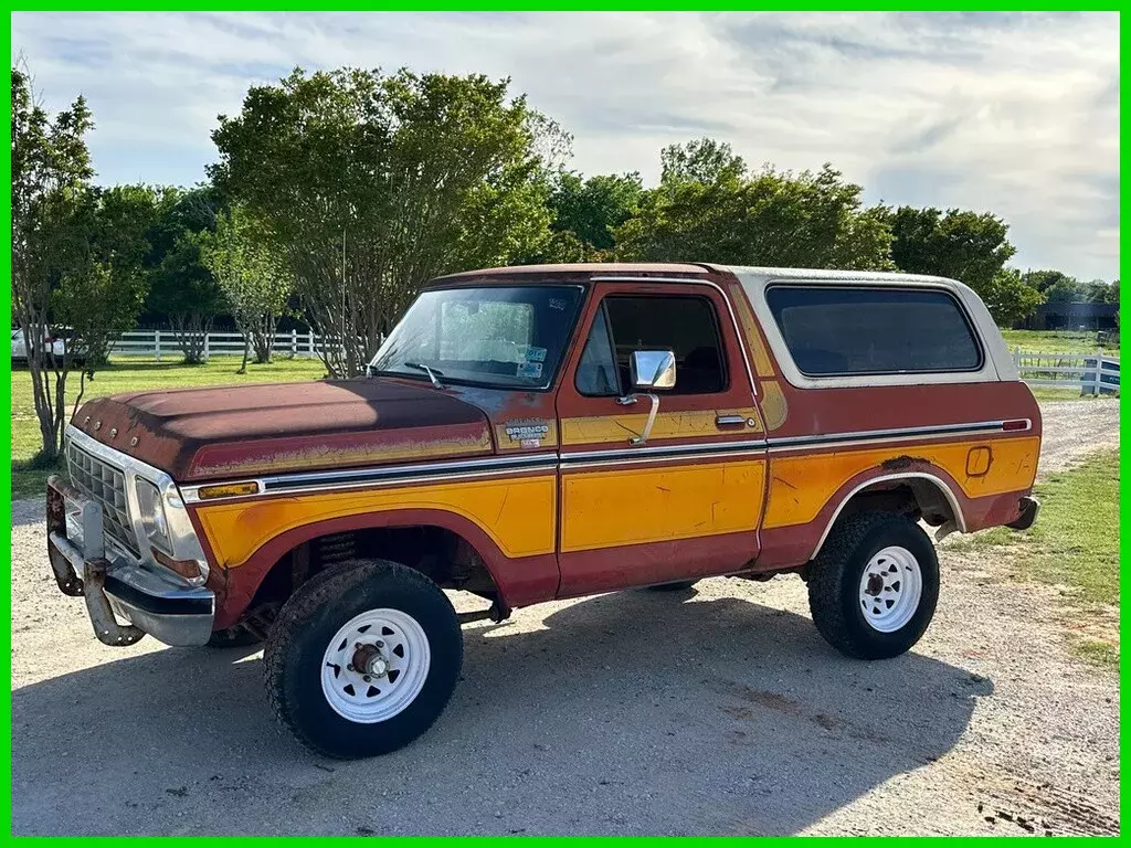 1979 Ford Bronco Ford Bronco XLT Ranger Barn Find, NO RESERVE
