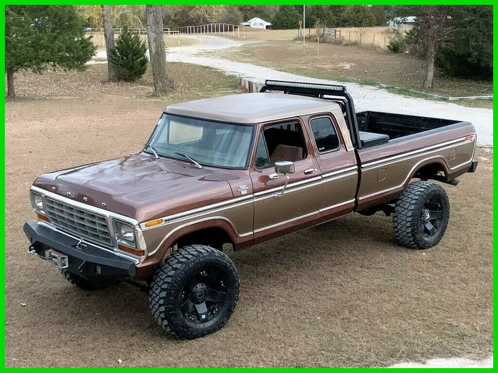 1979 Ford F-250 1979 Ford F250 Super Cab XLT, Lifted, No Reserve, High Boy