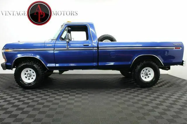 1979 Ford F-150 82K! CUSTOM EXPLORER 4X4 PACKAGE!