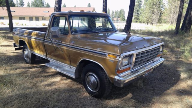 1979 Ford F-250 f 350 hd xlt ranger camper special low miles