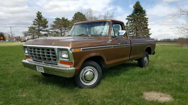 1979 Ford F-350 CUSTOM Camper/Trailer Special