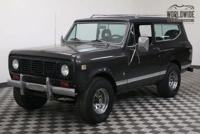 1979 International Harvester Scout 345V8 AUTOMATIC 4X4 CONVERTIBLE HARD TOP