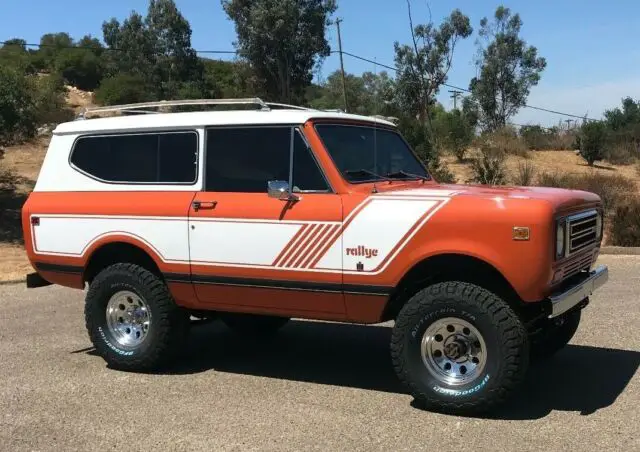 1979 International Harvester Scout Rally