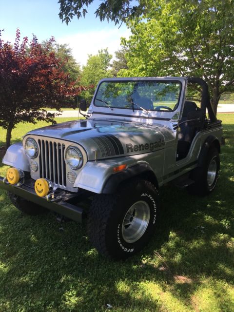 1979 Jeep CJ SILVER ANNIVERSARY PACKAGE