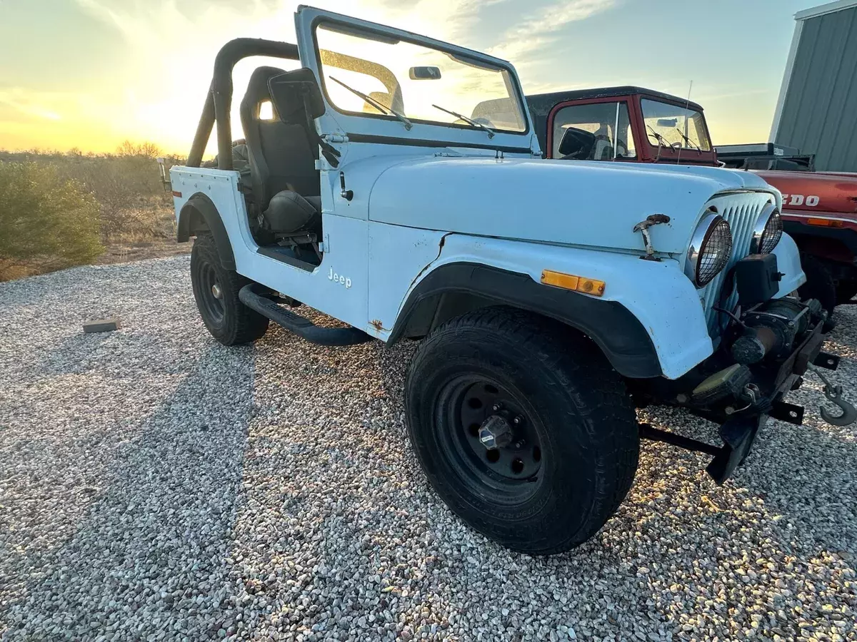 1979 Jeep CJ7 - Factory 304 V8 Wedgwood Blue 1979 Jeep CJ
