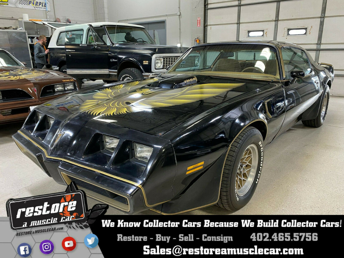 1979 Pontiac Trans Am SE 400, 4 Speed, 1 of 1107, AC, WS6, W72, Y84