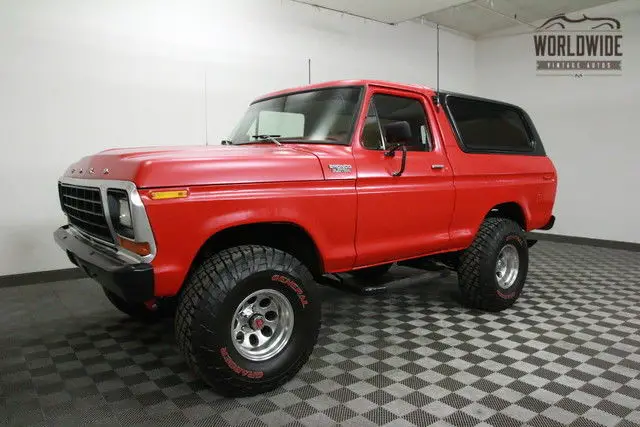 1979 Ford Bronco 400 BIG BLOCK! RARE. PS. PB. CONVERTIBLE!