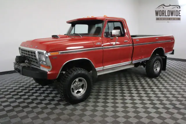 1979 Ford F350 4X4 RARE CAMPER SPECIAL 429CI BIG BLOCK