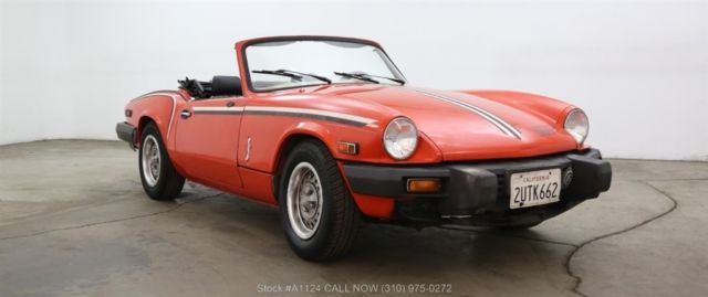 1979 Triumph Spitfire 1500 Roadster