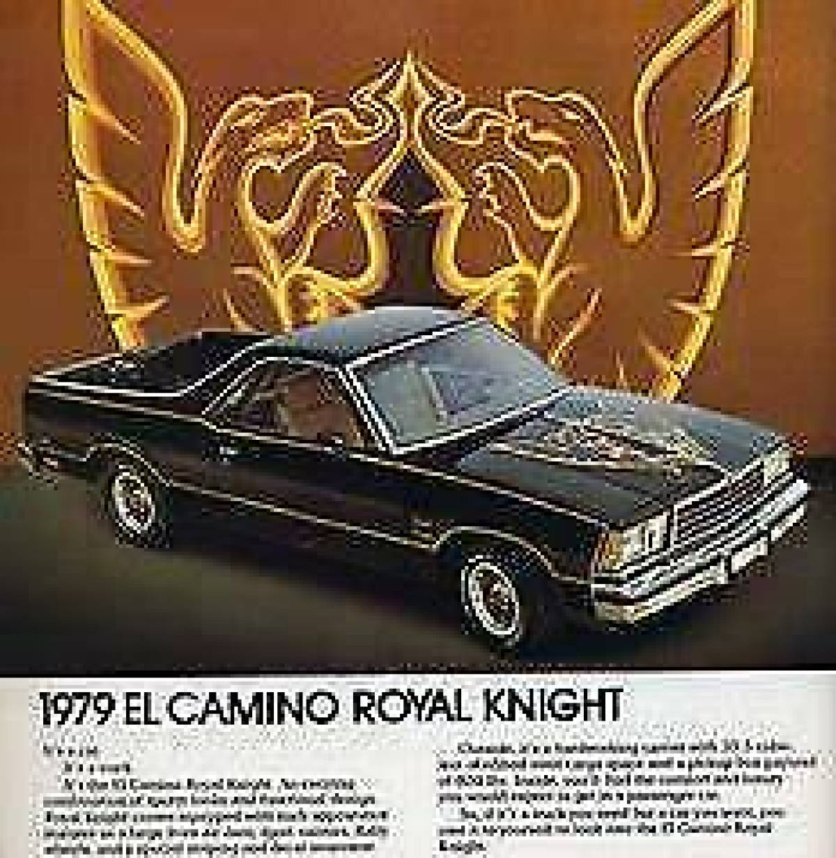 1979 Chevrolet El Camino ROYAL KNIGHT