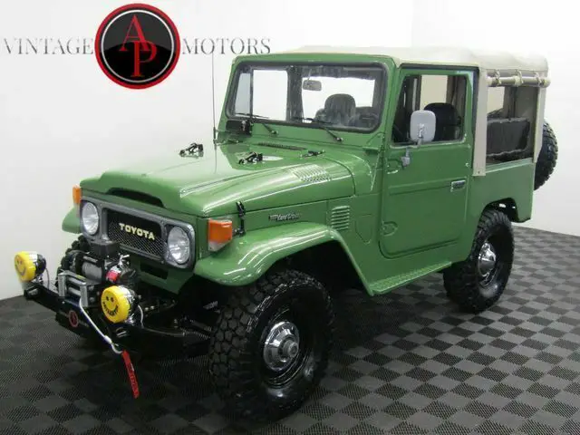 1979 Toyota FJ Cruiser FRAME OFF RESTO. FACTORY SOFT TOP