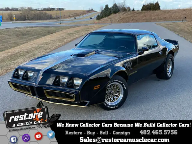 1979 Pontiac Trans Am WS6 SE - TA  6.6 - 400 - 4 Speed / 1 of 1107