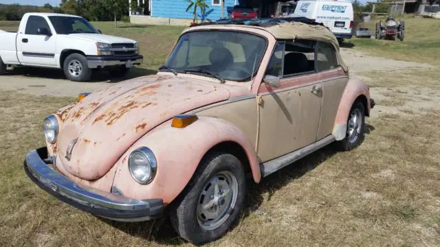 1979 Volkswagen Beetle - Classic Convertible