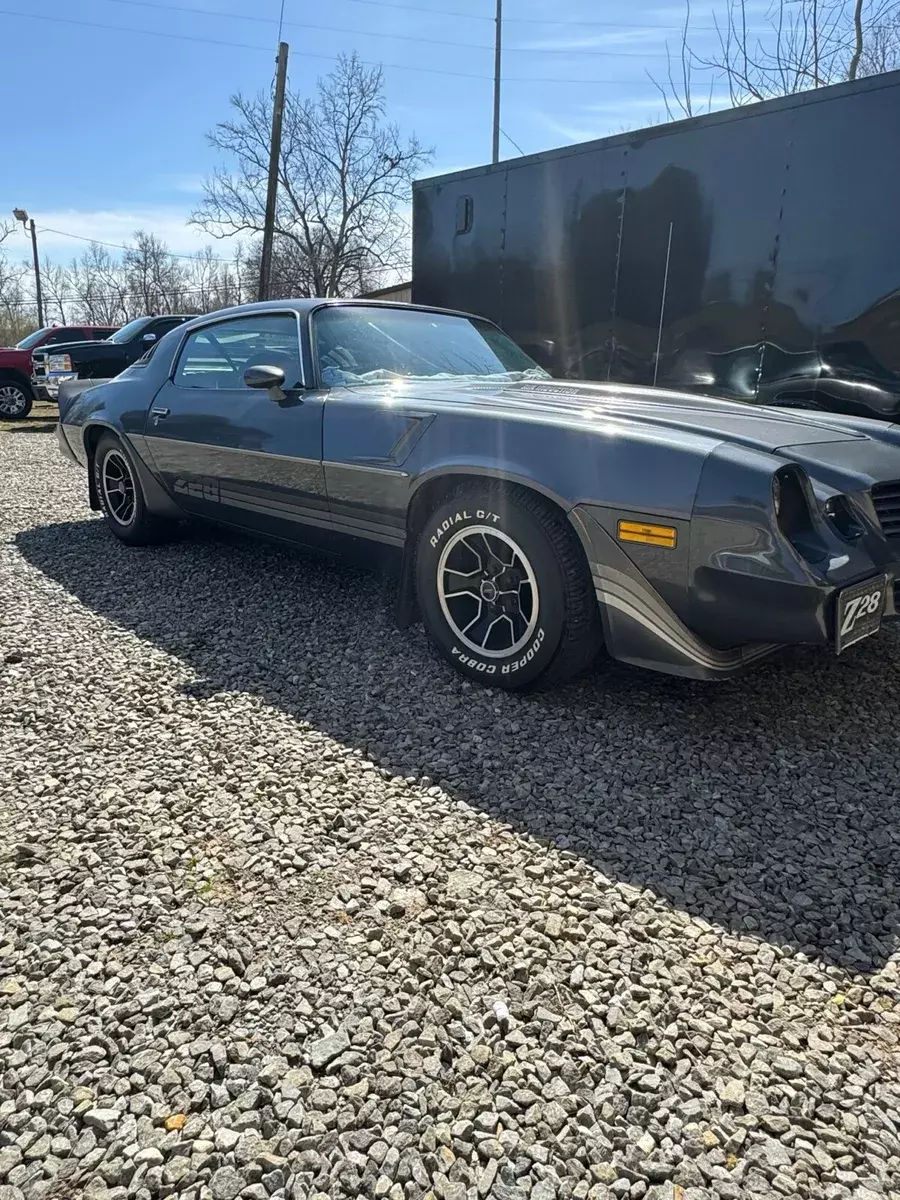 1980 Chevrolet Camaro silver